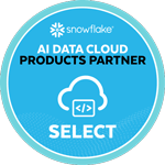 Snowflake: AI Cloud Data Products Partner badge